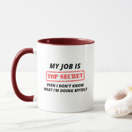 Caneca O Meu Trabalho É O Maior Segredo