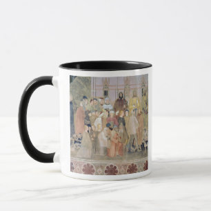 Caneca O militante da igreja e triunfante, detalhe, de t