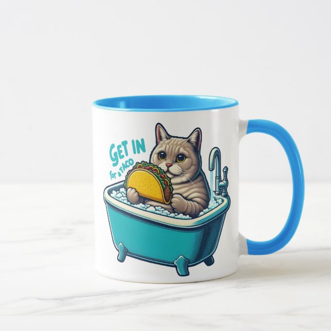 Caneca O Molho de Taco Felino (Direita)