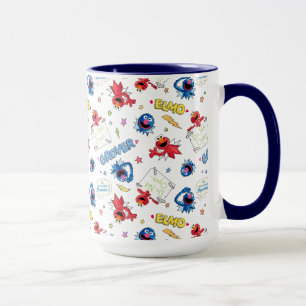 Caneca O monstro no fim deste padrão de história