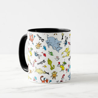 Caneca O Mundo do Padrão de Dr. Seuss