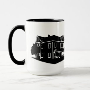 Caneca O Mundo Escreve Café Mug