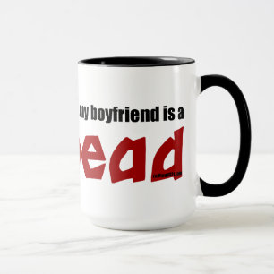 Caneca O namorado é um Redhead