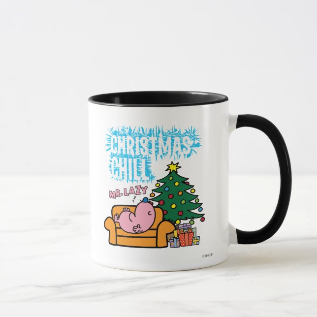 Caneca O Natal do Sr. Lazy (Direita)
