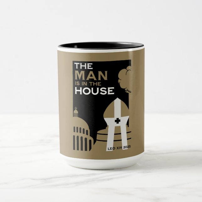 Caneca O Novo Papa 2025 (Centro)