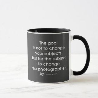 Caneca O objetivo do fotógrafo