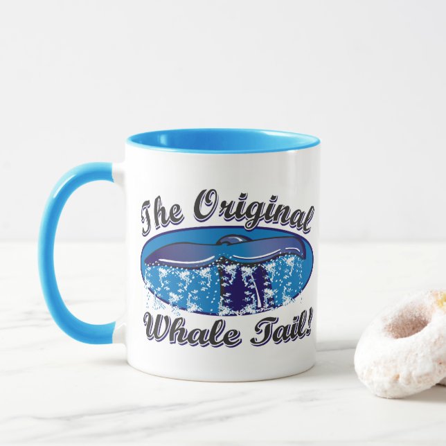 Caneca O-Original-Baleia-Cauda (Com Donut)