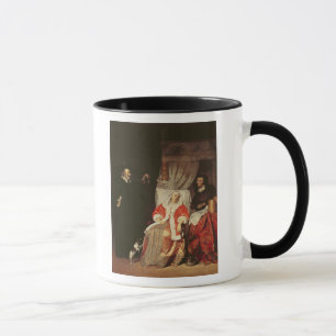 Caneca O paciente e o doutor, 1660s
