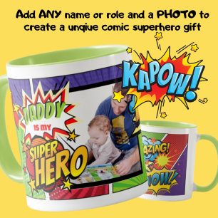 Caneca O pai É O MEU GÊNERO DE FOTOS Personalizado