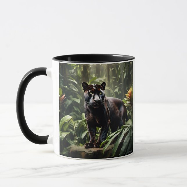 Caneca O Pantera da Selva" (Esquerda)