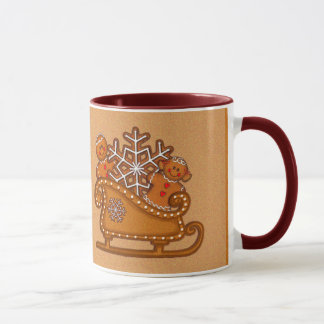 Caneca O PÃO-DE-ESPÉCIE CAÇOA BISCOITOS & TRENÓ por