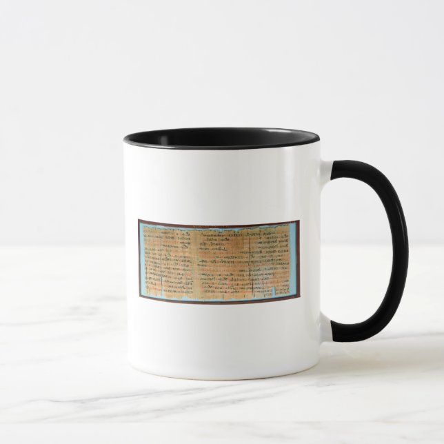 Caneca O papiro médico de Chester Beatty (Direita)