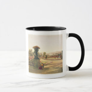 Caneca O Parterre, Trentham Salão jardina, bar. por Thom