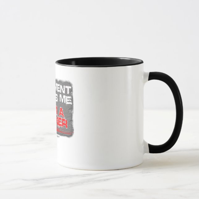 Caneca o pavimento teme-me. eu sou um corredor (Direita)