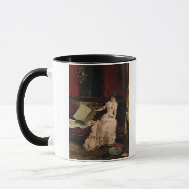 Caneca O perito elegante, 1883 (óleo em canvas) (Esquerda)