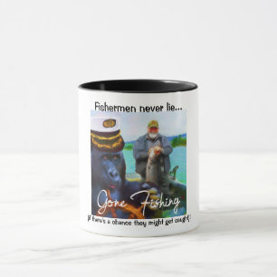Caneca O pescador "desistiu da pesca"