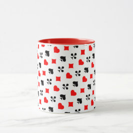 Caneca O poker ou a placa se divertindo