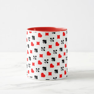 Caneca O poker ou a placa se divertindo