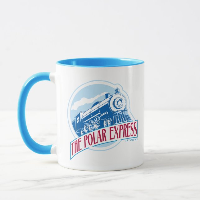 Caneca O Polar Express | Crachá do comboio (Esquerda)