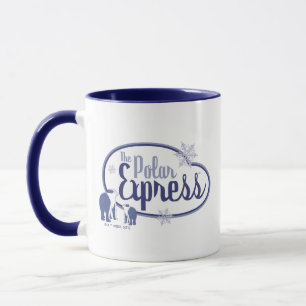 Caneca O Polar Express   Ursos Polares — Gráfico Retro