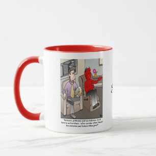 Caneca O Psiquiatra do Diabo Combo Mug