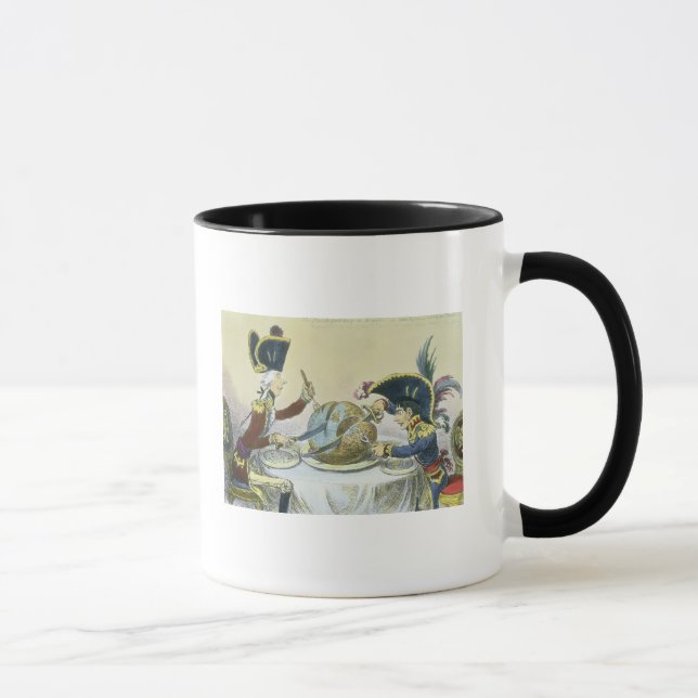 Caneca O pudim de ameixa no perigo, 1805 (Direita)