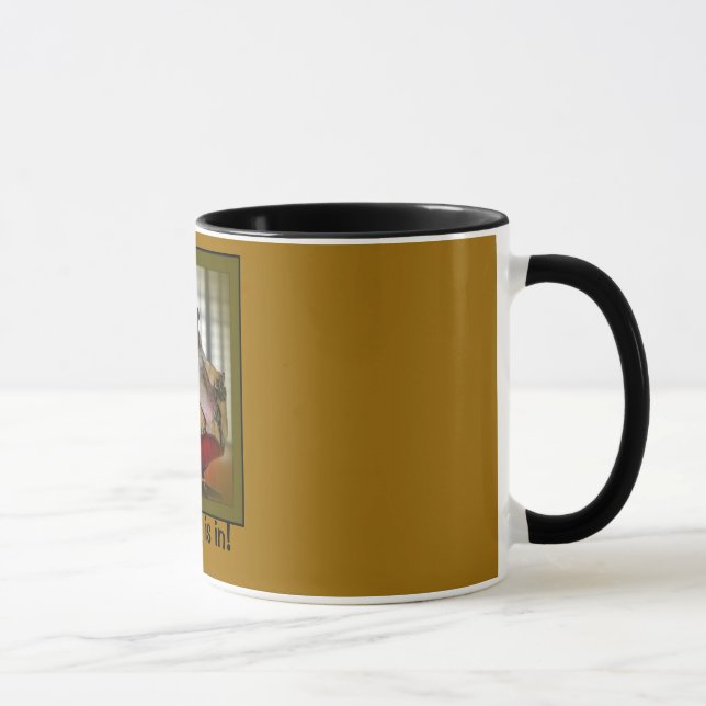 Caneca O Pug está dentro! (Direita)