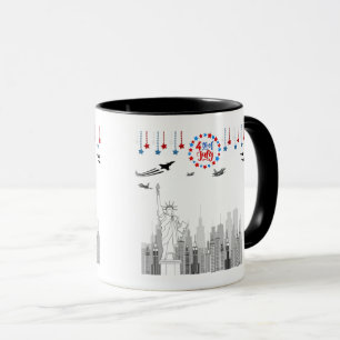 Caneca O quarto brilho preto e branco