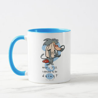 Caneca O que é que eu deveria estar fazendo?™