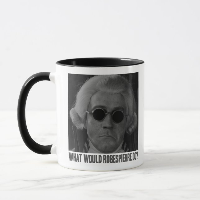 Caneca O que Robespierre faria? (Esquerda)