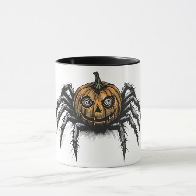 Caneca O Rastreador de Cabeça de Abóbora (Centro)