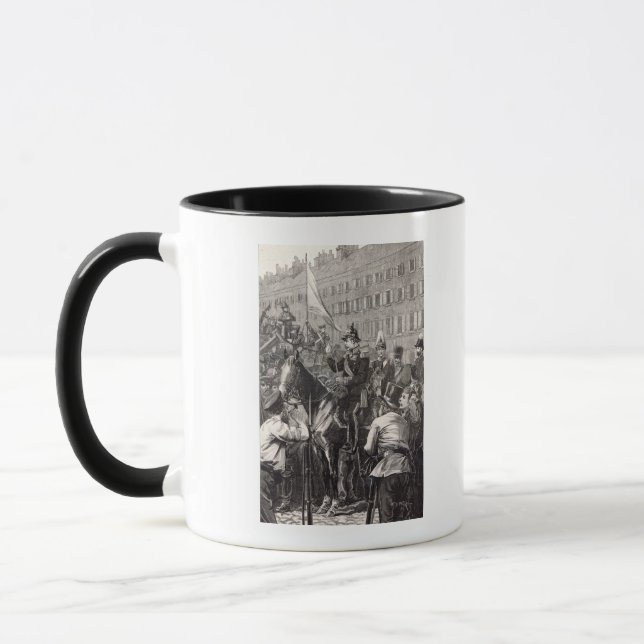 Caneca O rei de Prússia que endereça os berlineses (Esquerda)
