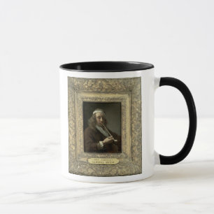 Caneca O retrato de um homem, disse ser o artista