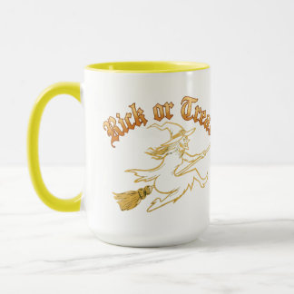 Caneca O Rick amarelo ou a caneta de tratamento