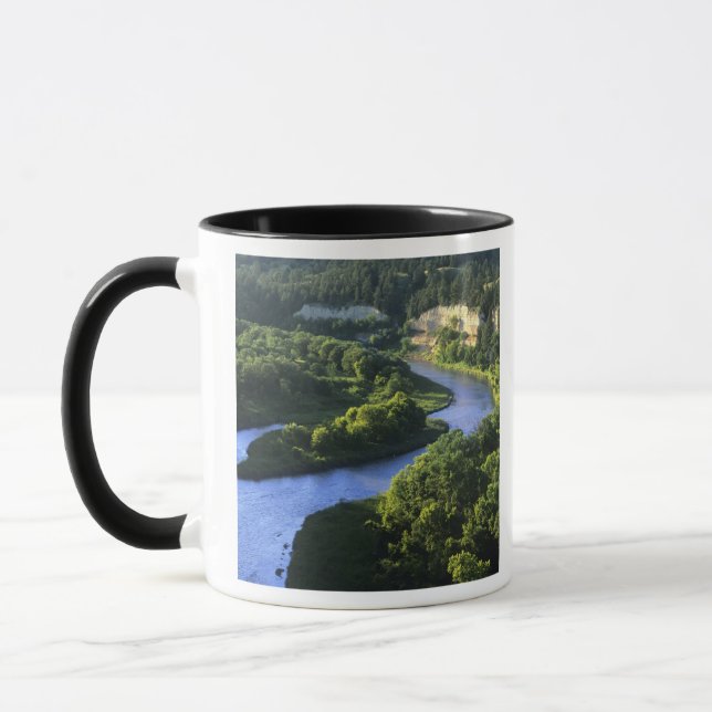 Caneca O rio Niobrara perto de Valentine Nebraska (Esquerda)