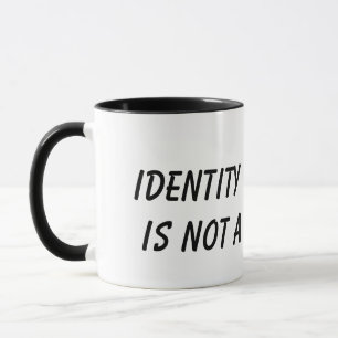 Caneca O roubo de identidade não é uma piada