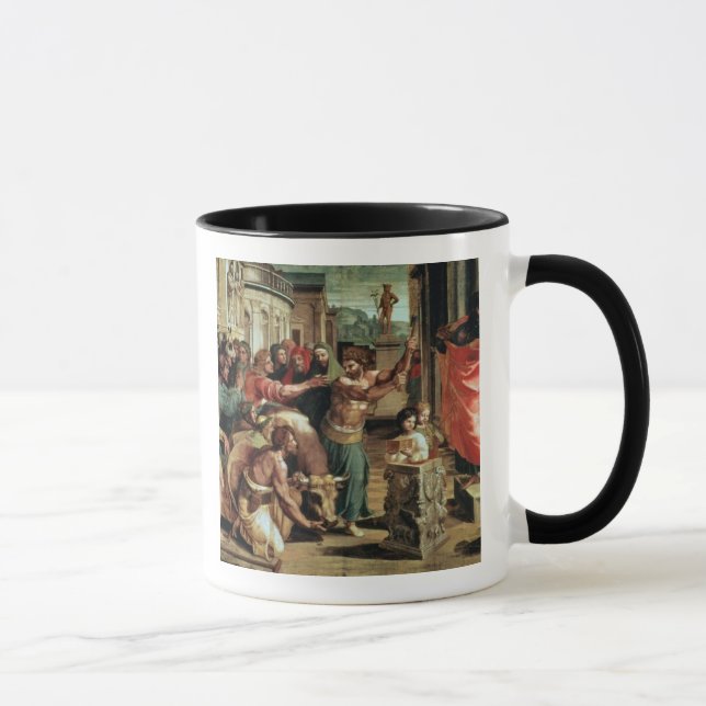 Caneca O sacrifício em Lystra (desenhos animados para o (Direita)