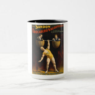 Caneca O Sandow Eugen Sandow Levantador de Peso de Vaudev
