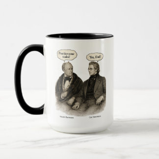 Caneca O Segredo da Escala de Baermann: A Lição Eterna do