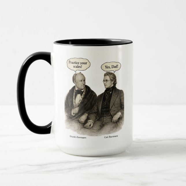 Caneca O Segredo da Escala de Baermann: A Lição Eterna do (Esquerda)