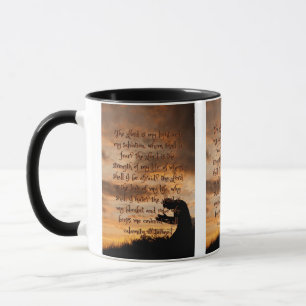 Caneca O Senhor É A Minha Oração.