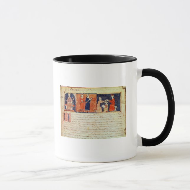 Caneca O senhor feudal que preaching seu sermão (Direita)