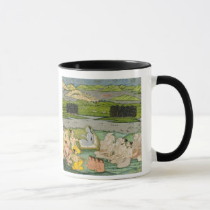 Caneca O Shuku prudente Deva que endereça o rei Parikshi