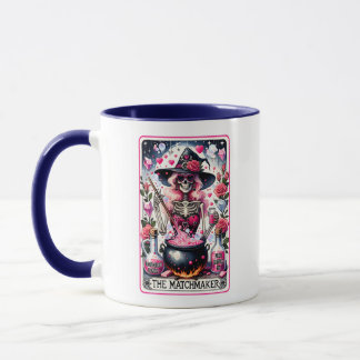 Caneca O Skeleton Skeleton Engraçado Tarot Card