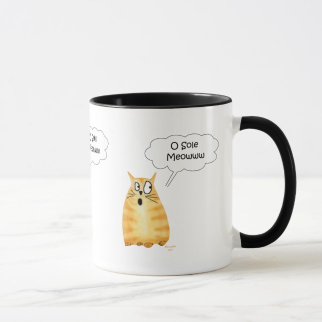 Caneca O Sole Meow Mug (Direita)
