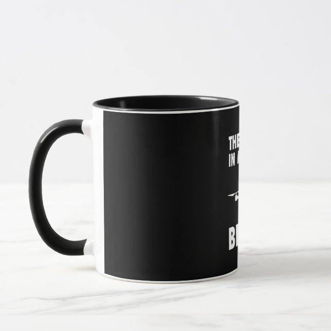 Caneca O Som Na Minha Cabeça Diz Drone (Esquerda)