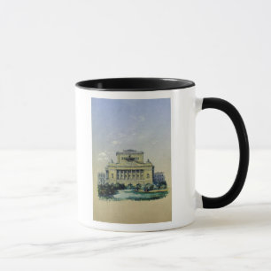 Caneca O teatro de Alexander em St Petersburg, 1841