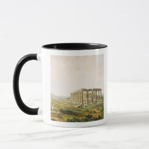Caneca O templo de Apollo Epicurius, chapeia 25 da parte