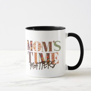 Caneca O tempo da mãe - O outono deixa cair a estação