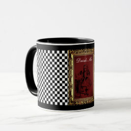 Caneca O texto feito sob encomenda Alice no país das
